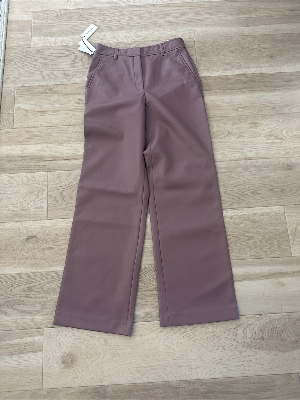 Babaton Wide-Leg Trousers in Mauve